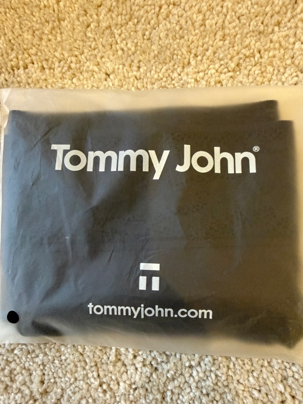 Tommy John lace waistband black briefs M